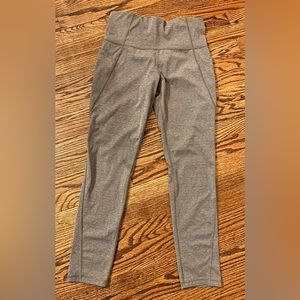 Xersion move high waisted activewear leggings with deep side pockets Sz. L